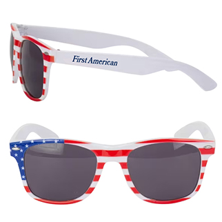 TA5680 - TA5680 | rPET USA Flag Sunglasses